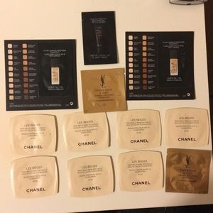 High end foundation samples